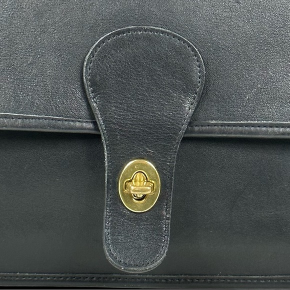 COACH - Metropolitan Legacy Black Leather Briefcase Laptop  L4C-5180 - Picture 3 of 15